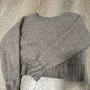 Cozy Taupe Women's Sweater